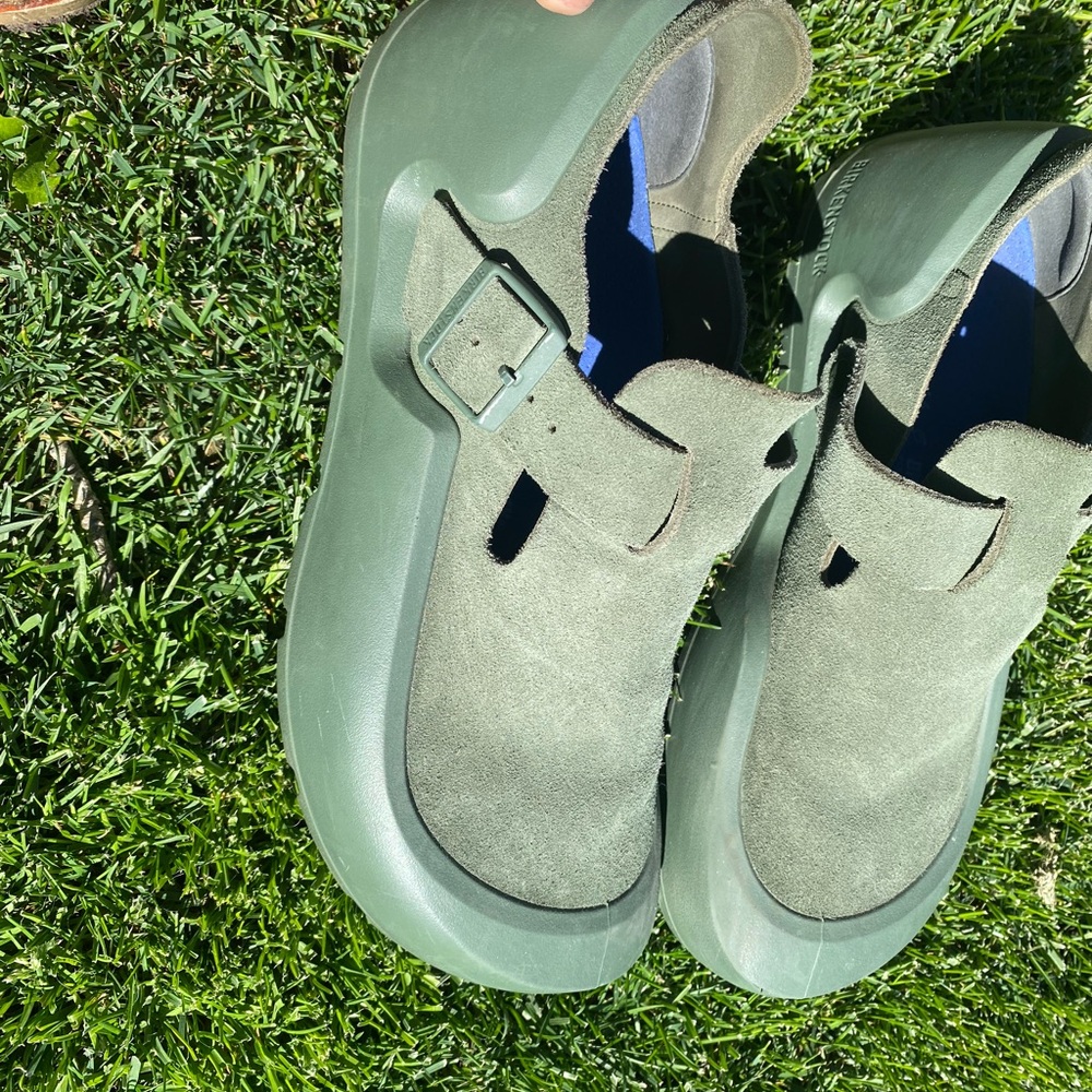 Birkenstock Olive Green Rain Boots